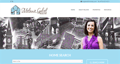 Desktop Screenshot of melaniegabel.com